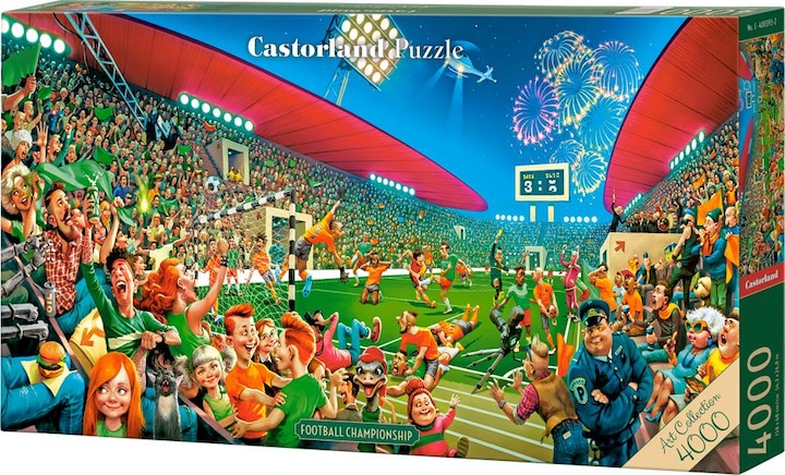 Actual product image Castorland Puzzle 4000 pcs. Football World Cup art collection C 400393 (4000 pieces)