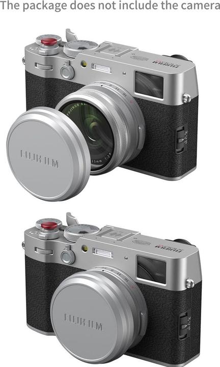 Actual product image SmallRig 5853 UV Filter for FUJIFILM X100VI / X100V (Silver) (49 mm, UV filter)