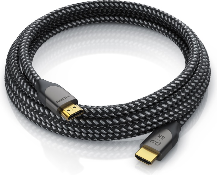 Produktbild Primewire HDMI Kabel 2.1, Typ A, 8k 7680 x 4320 @120Hz 4K @240Hz DSC, 3D, UHD II, HDR-10+, VRR, Dolby Vision (3 m, HDMI)
