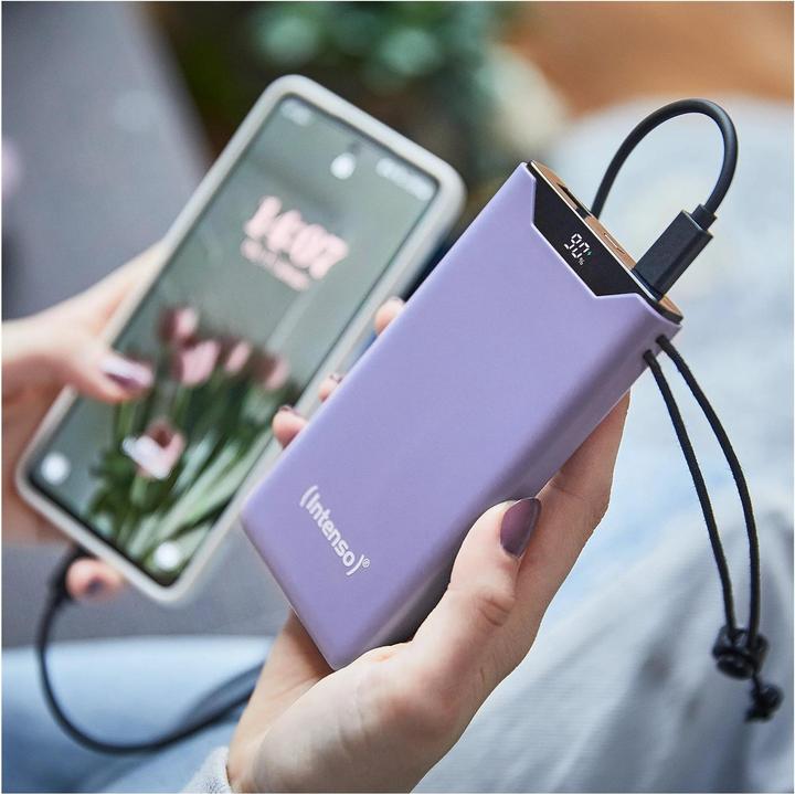 Immagine prodotto Intenso Powerbank F20000 20000 mAh Purple (20000 mAh, 20 W, 74 Wh)