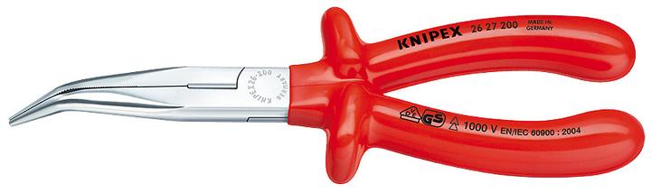 Produktbild Knipex Flachrundzange mit Schneide (200 mm)