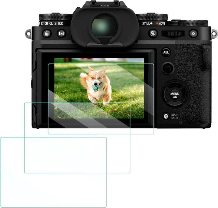 Actual product image K&F Concept Camera Screen Protector*3, with Hot Shoe Level*3, for Sony ZV-1, ZV-1 II, ZV-E10