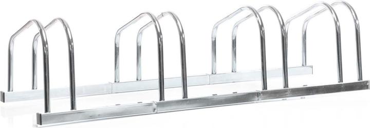 Actual product image Toboli Bicycle Stand for 4 Bikes Multiple Rack Made of Galvanised Steel for Indoor and Outdoor