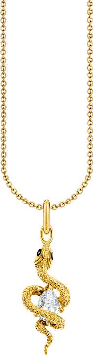 Immagine prodotto Thomas Sabo Collana con ciondolo a forma di serpente Tempting Romance (Argento 925, Smalto, 40 - 45 cm)