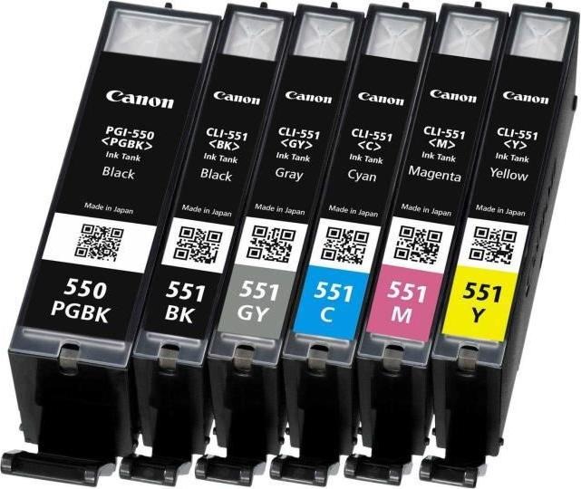 Produktbild Canon Cli-551/Pgi-550 (M, PGBK, BK, GY, Y, C)