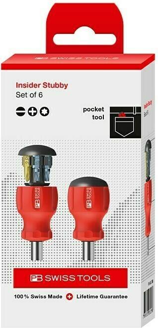 Immagine prodotto PB Swiss Tools PB Insider Stubby (Fessura croce Phillipps (PH), Torx (TX), Viti con testa a intaglio)