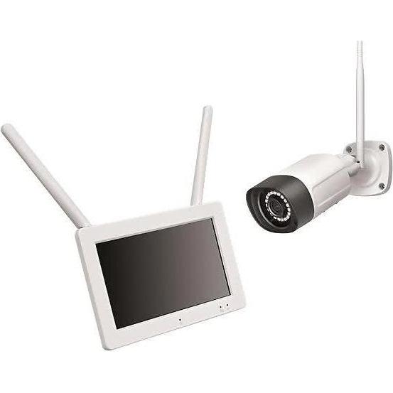 Indexa WR120 Set M7B Set Di Telecamere Di Sorveglianza, Telecamera Di Rete