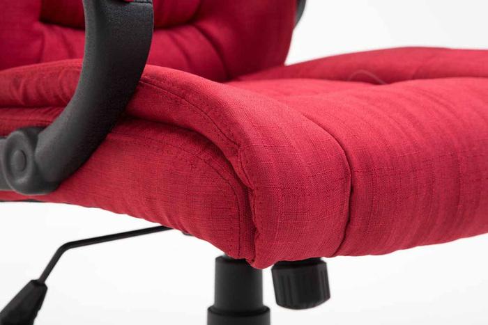 Actual product image CLP Office chair XL Sparta fabric, red (45 - 54 cm)