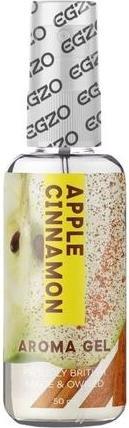 Actual product image Egzo Aroma Gel "Apple Cinnamon" 50ml aromatic lubricant for delicious oral sex (50 ml)