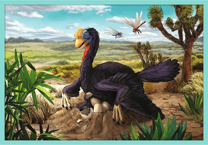 Actual product image Trefl Puzzle 10in1 In the world of dinosaurs 90390 (48 pieces)