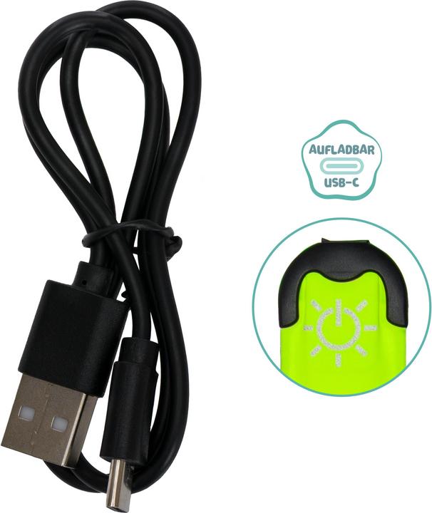 Image du produit Fillikid Reflektorband LED gelb 2Pa