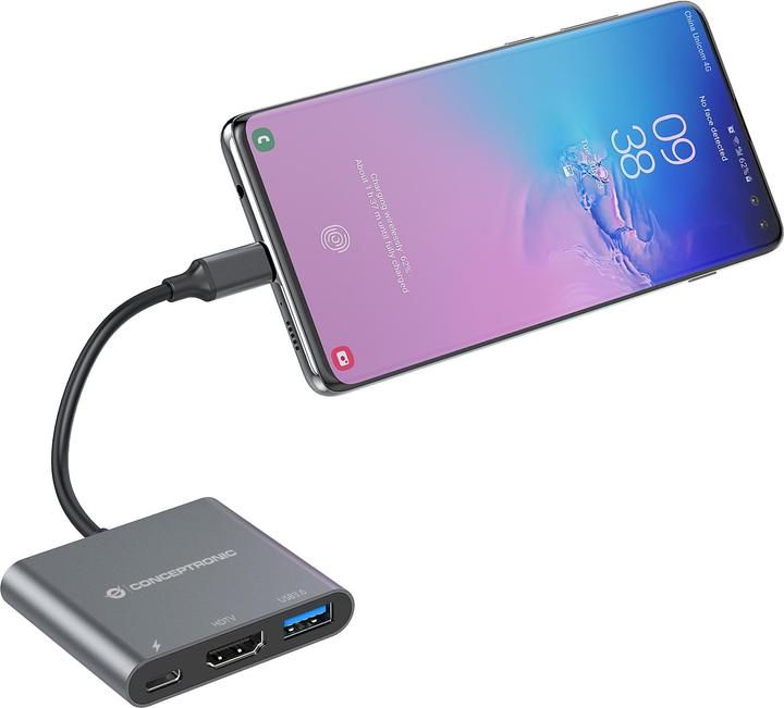 Actual product image Conceptronic DONN01G (USB-C, 1 Ports)