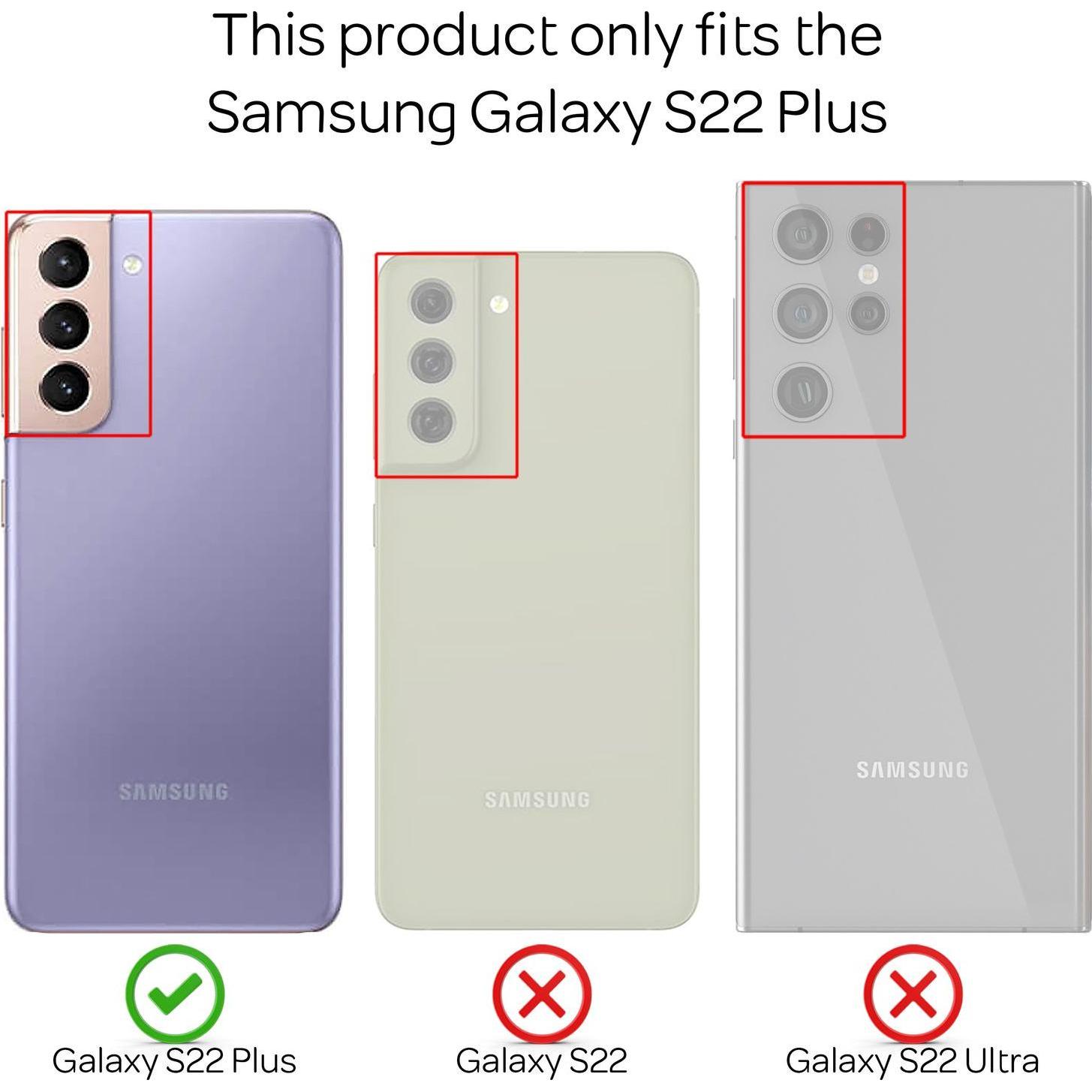 Thumbnail - Nalia Ring Handyhülle (Samsung Galaxy S22+), Smartphone Hülle, Silber