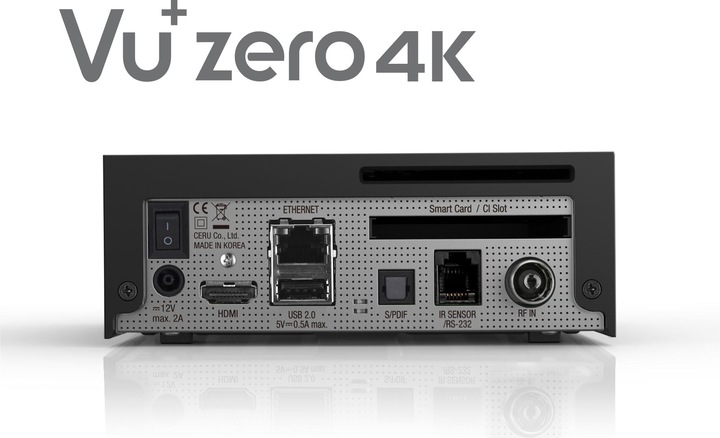 Immagine prodotto Vu+ Zero 4K (1 GB, DVB-C/T2, Albero CI)