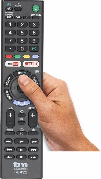 Image du produit TM Electron Sony Télécommande universelle Noir (Télécommande universelle, Infrarouge)