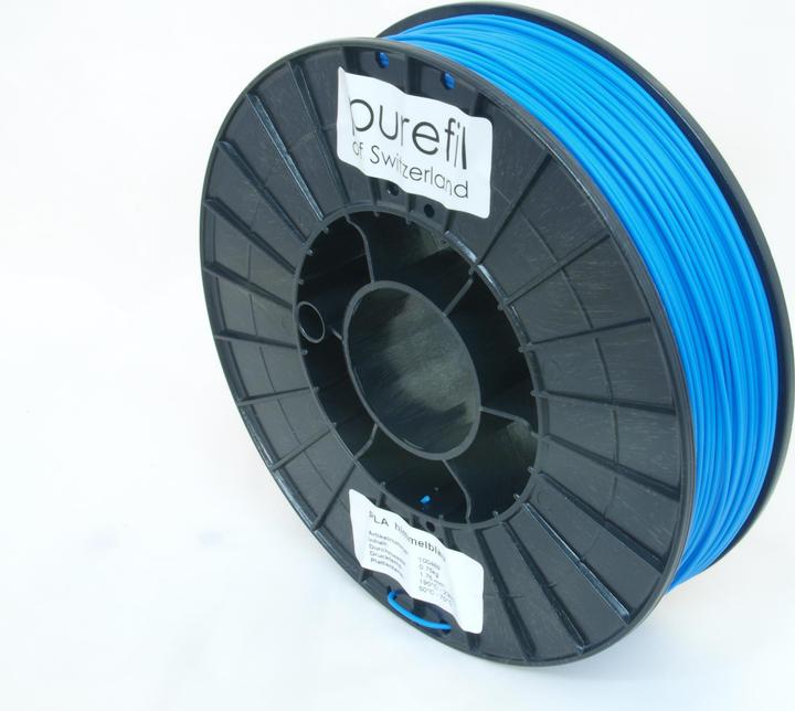 Image du produit Purefil Filament (PLA, 1.75 mm, 750 g, Bleu)