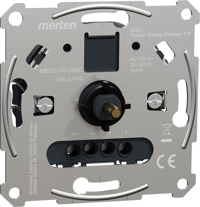 Actual product image Merten Rotary dimmer insert