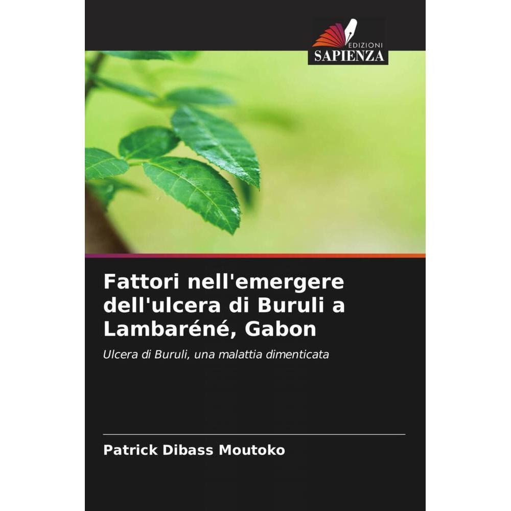 Fattori nell'emergere dell'ulcera di Buruli a Lambaréné, Gabon, Fachbücher von Patrick Dibass Moutoko