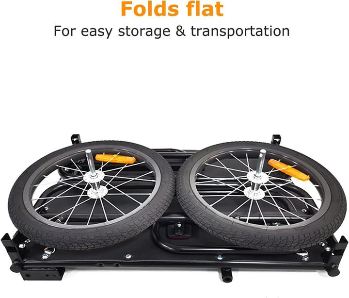 Produktbild Tiggo Klappbarer Fahrrad-Lastenanhänger