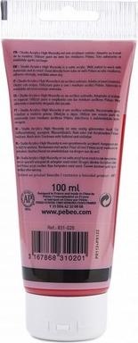 Actual product image Pebeo Studio Acrylics fine acrylic (Quinacridone scarlet, 100 ml)