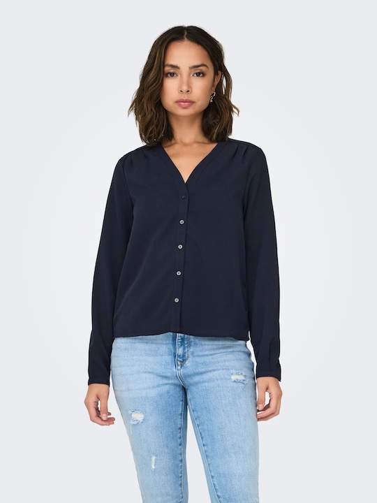Image du produit Only Coupe normale Top col V (XS)