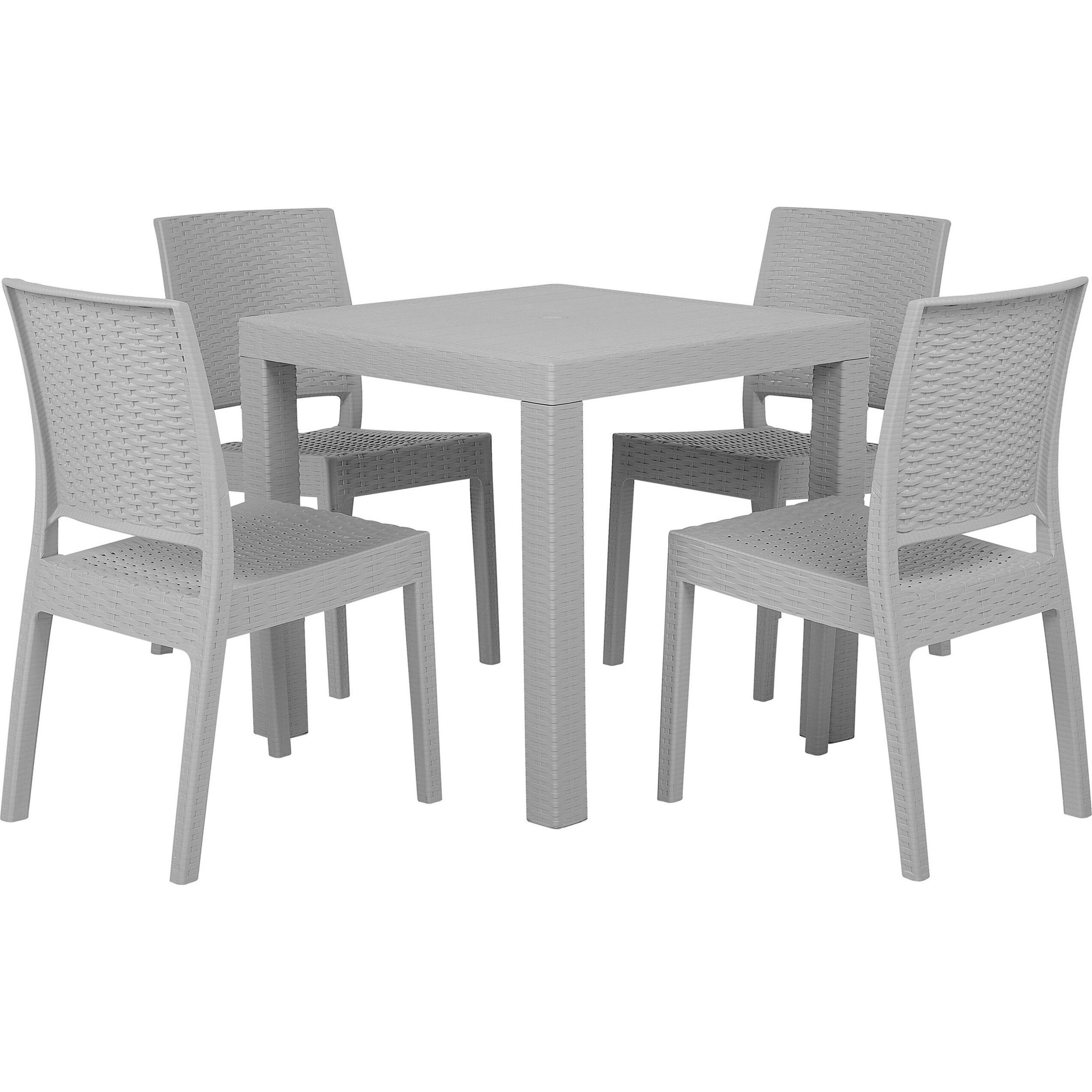 Beliani, Gartentisch + Balkontisch, Fossano (80 cm)