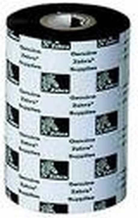 Produktbild Zebra 2100 Wax - Schwarz - 110 mm x 450 m - Thermotransfer-Farbband (Packung mit 12) (11 cm, Schwarz)
