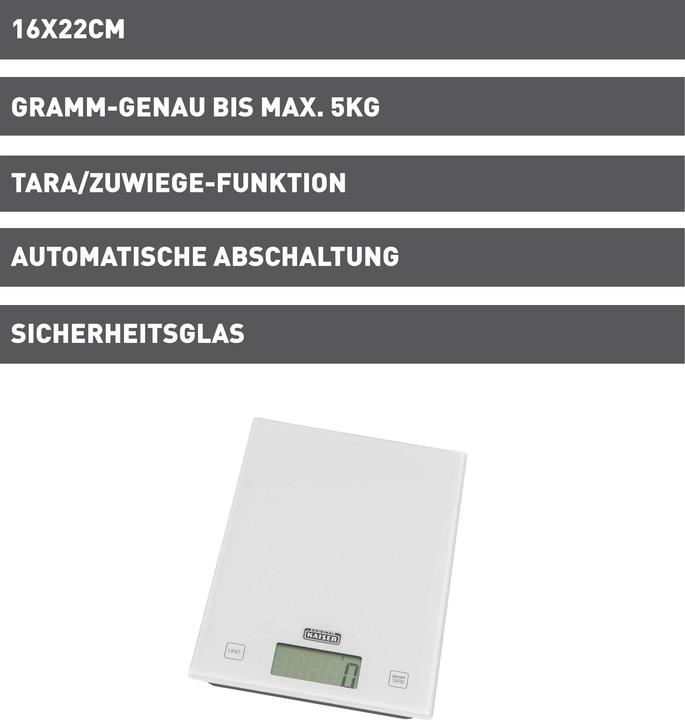 Actual product image Kaiser Kitchen scales