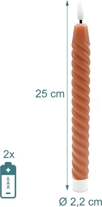Immagine prodotto Relaxdays 6x candele LED (6x)