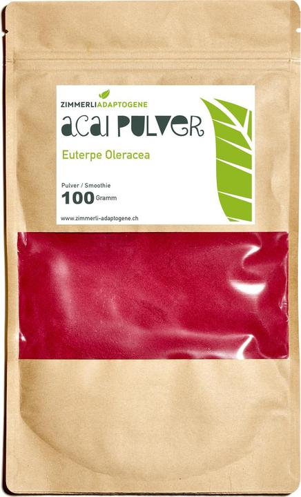 Produktbild Zimmerli Adaptogene Acai Pulver (1 Stück, Pulver, 100 g)