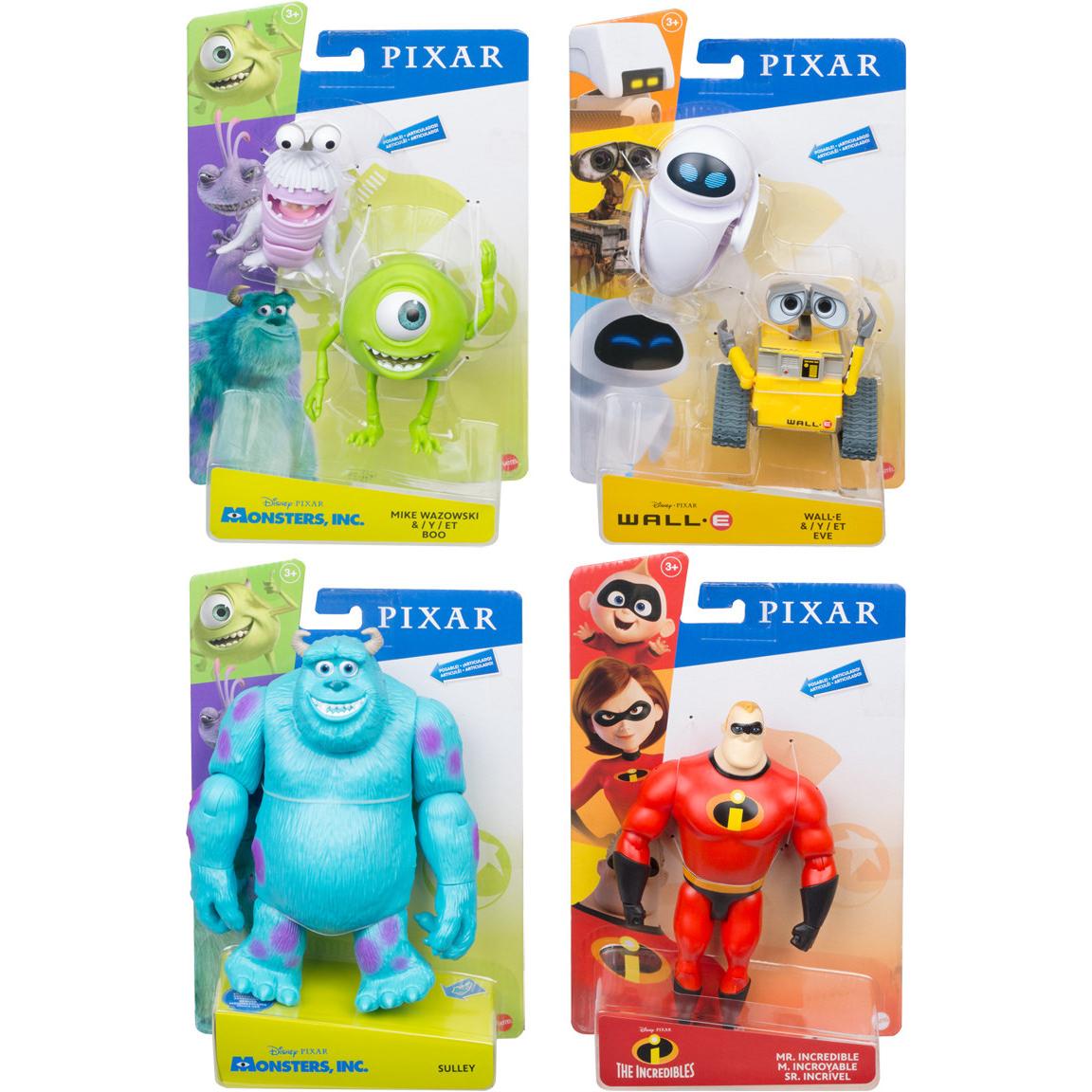 Thumbnail - Mattel Pixar Basis Figuren ass.