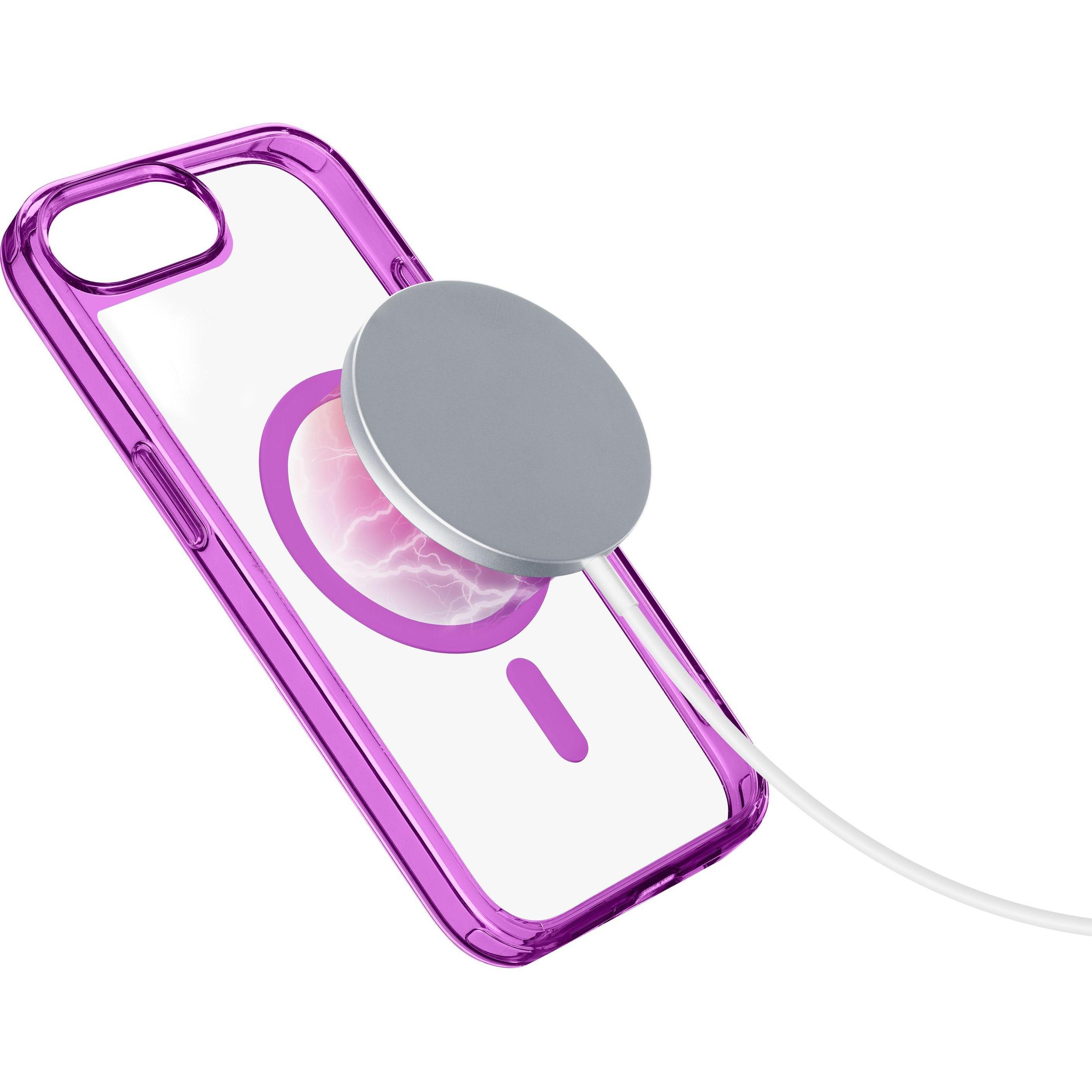 Cellularline Iconic MAG MagSafe Case (Apple iPhone 16e), Smartphone Hülle, Pink