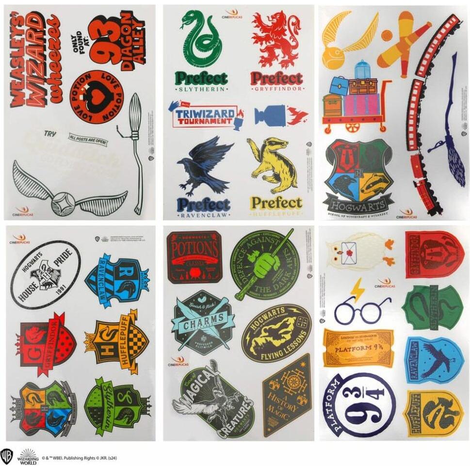 Thumbnail - Cinereplicas, Sticker, Harry Potter Sticker Pack Umkarton (5)