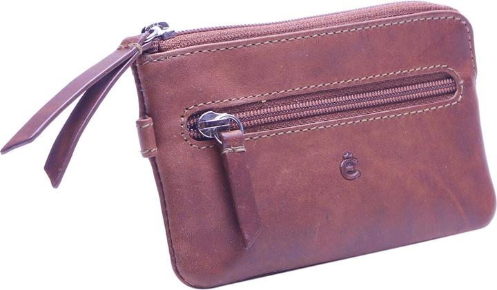 Actual product image Esquire Dallas leather key case 13.5 cm