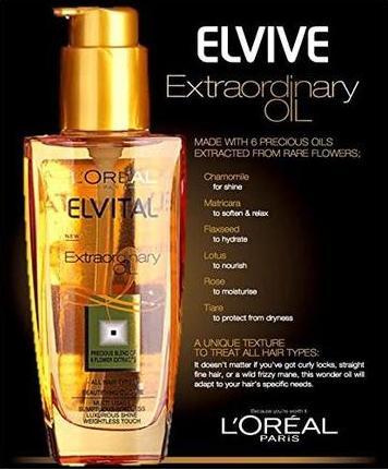 Actual product image L'Oréal Paris Elvital Extraordinary Oil Treatment (100 ml)