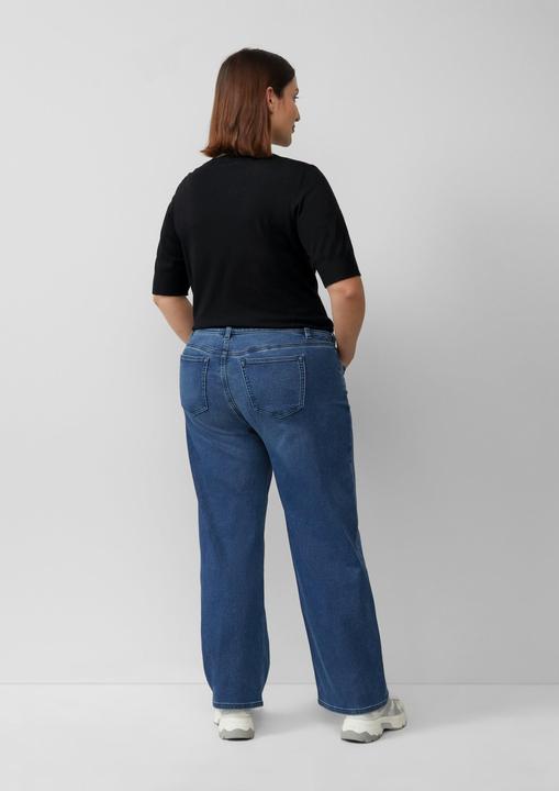 Produktbild S.Oliver Strickpullover Kurzärmeliger Strickpullover aus Viskosemix (44)