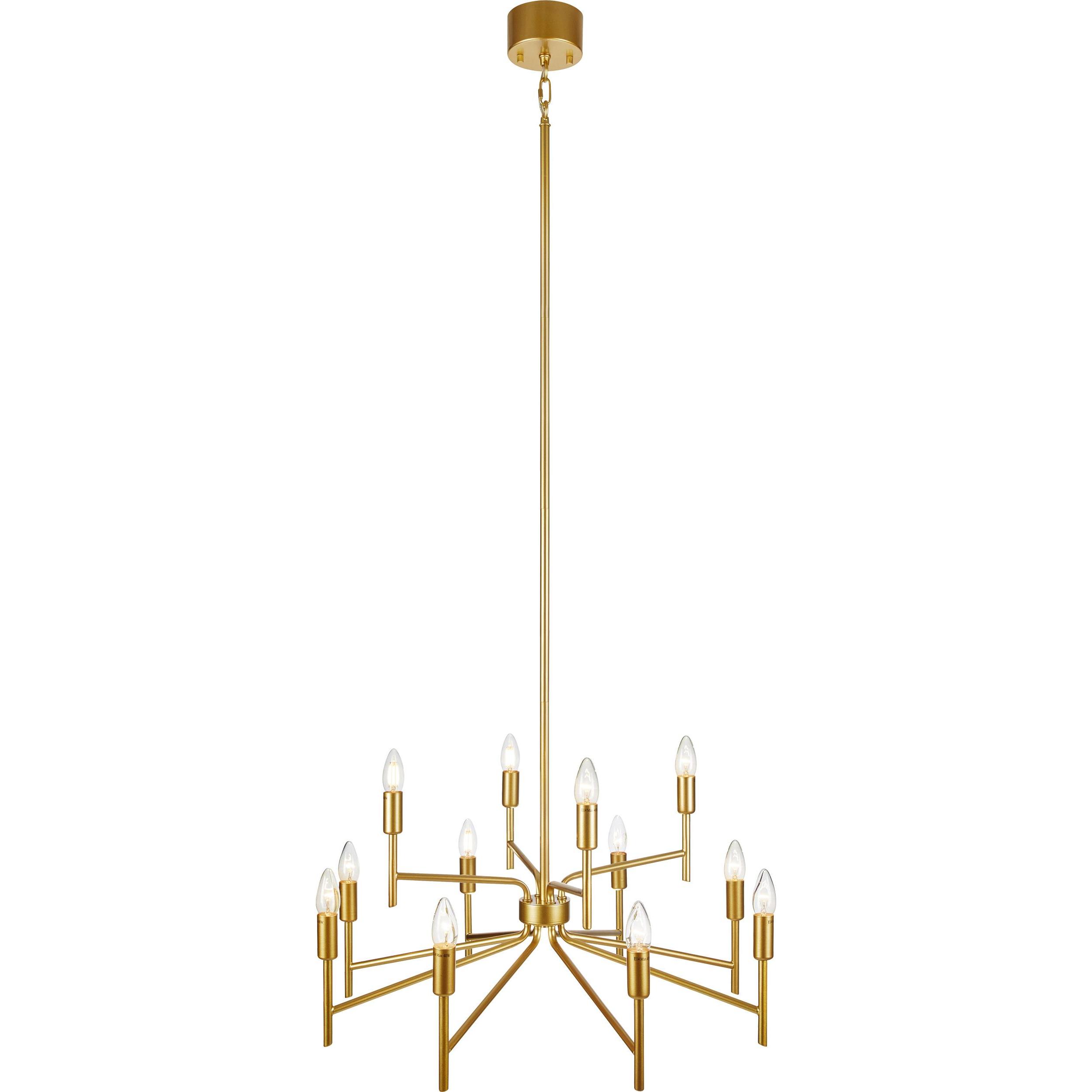 Markslöjd, Lampada a sospensione, REGENT Pendant 12L Painted Gold