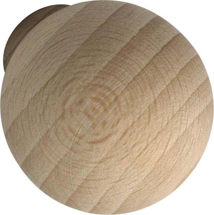 Alles im griff Schrankknopf Olwen Griff ø 30 mm Tiefe 34 mm Möbelknopf Türknauf Buche roh