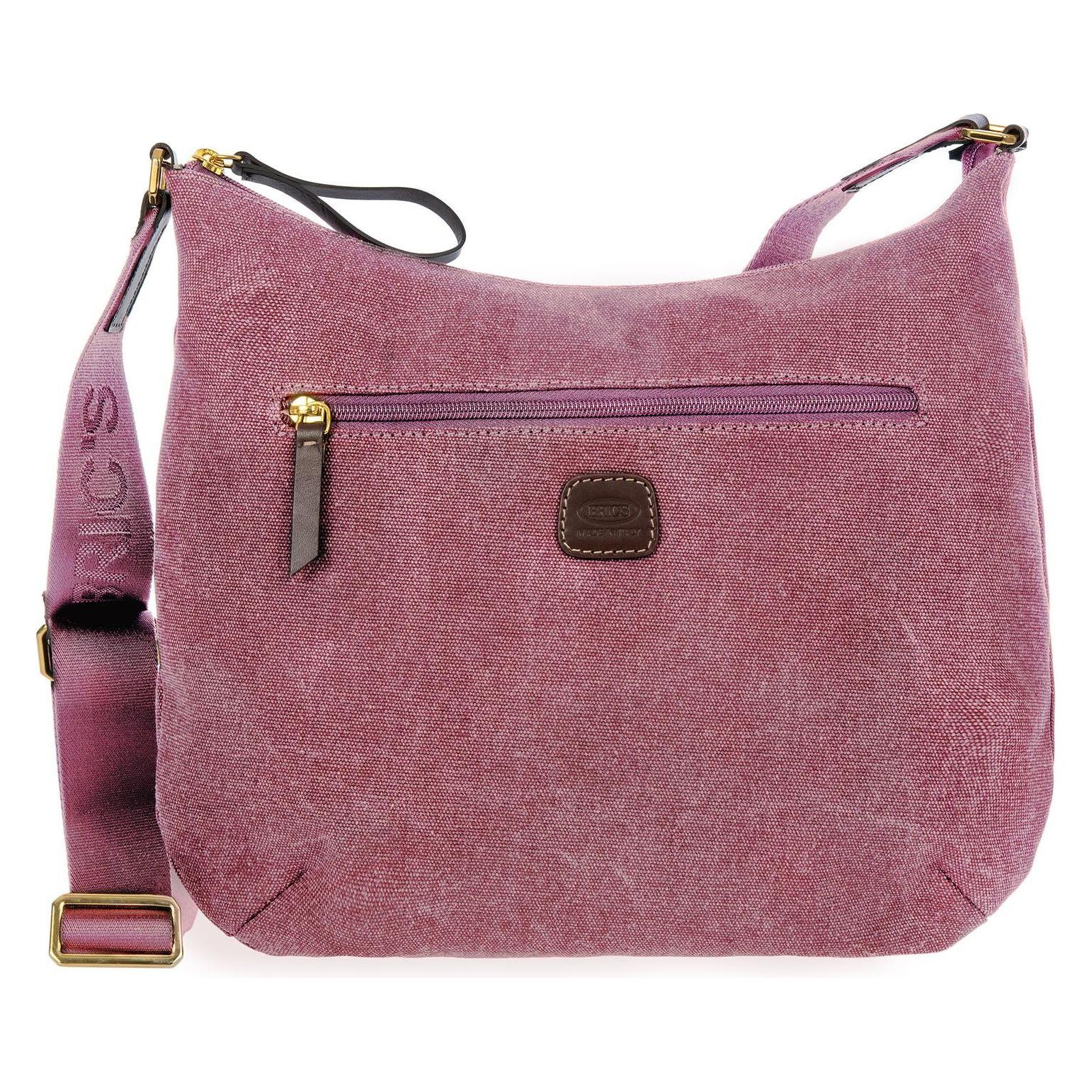 Brics, Damen, Handtasche, Sorrento Sacca Hobo Bag, Rosa