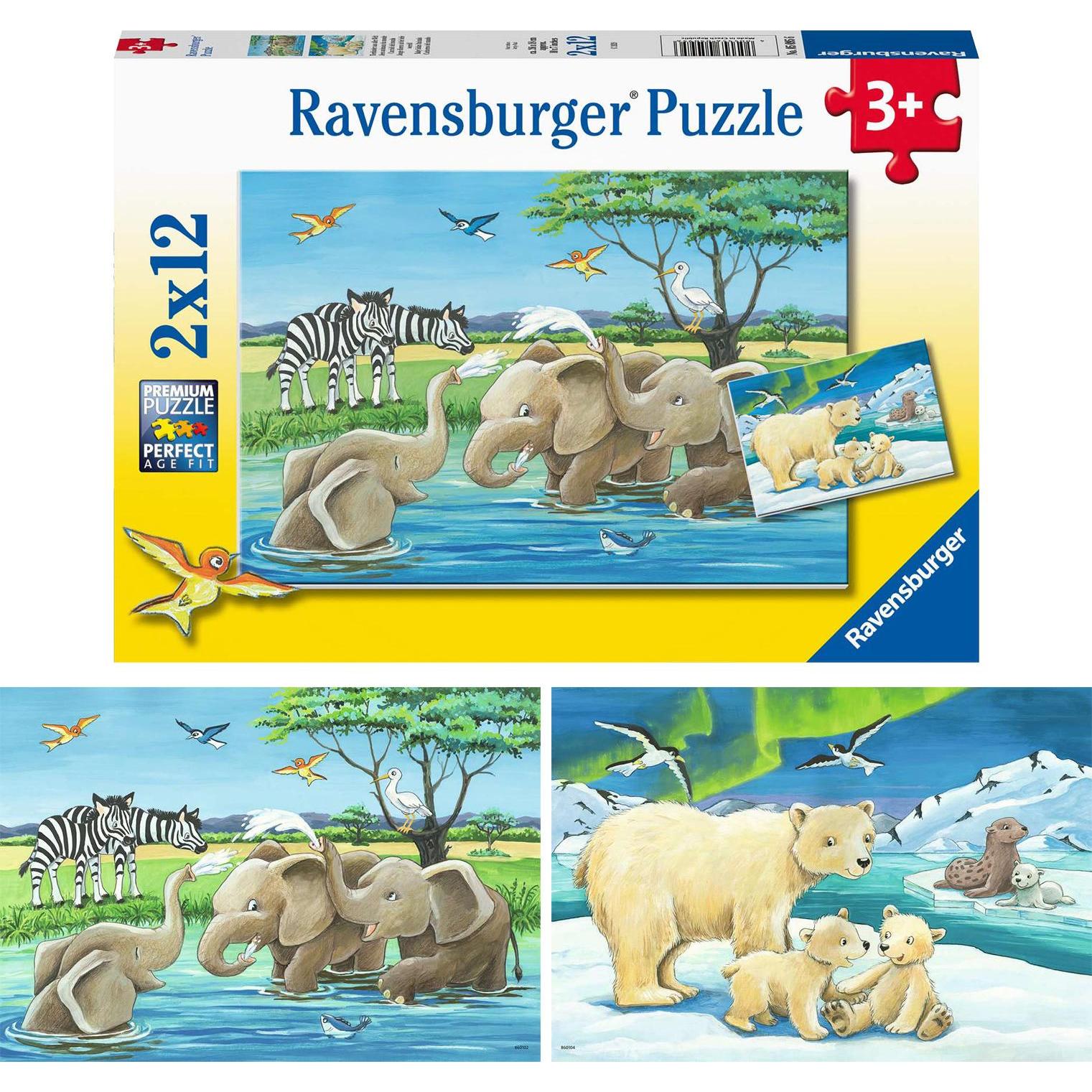 Thumbnail - Ravensburger Tierkinder aus aller Welt (12 Teile)