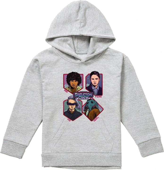 Image du produit Star - Sweat à capuche motif/style badge - Enfant (116)