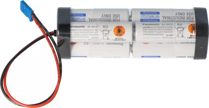 Image du produit Panasonic Servo Akku eneloop Standard AA 8er Würfel 9,6 Volt 2000mAh passend für Futaba-Servo (9.60 V, 2000 mAh)