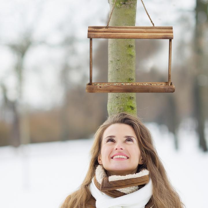 Produktbild Relaxdays 2x Vogelfutterhaus