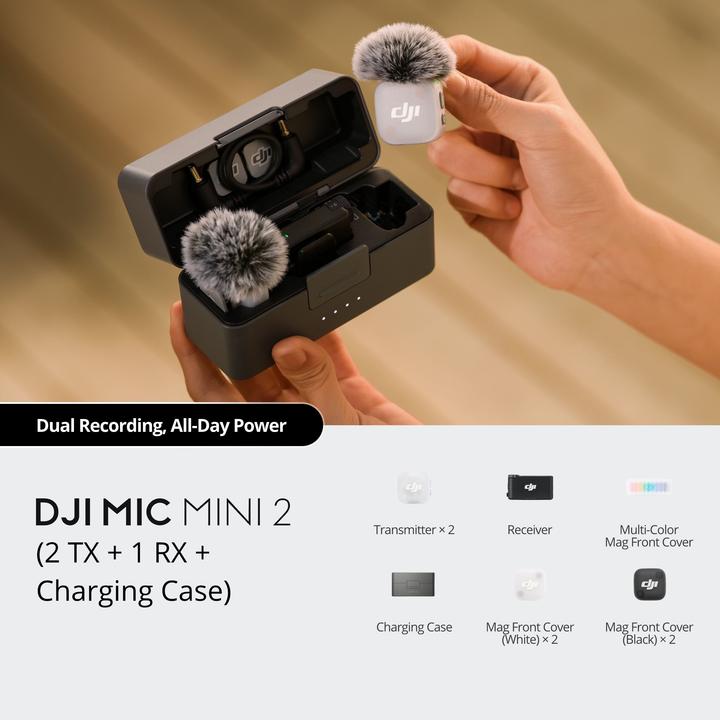 Produktbild DJI Mic Mini 2 (2 TX + 1 RX + Charging Case)