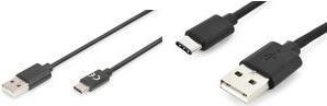 Produktbild Digitus USB C – USB A (1.80 m, USB 2.0, 15 W)