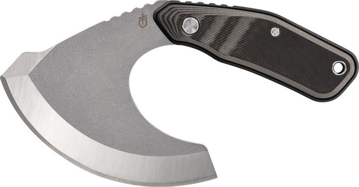Gerber Gear Gerber coltello da caccia DOWNWIND ULU, acciaio 7Cr, inossidabile, manico in G10, fodero in tela (12.30 cm)