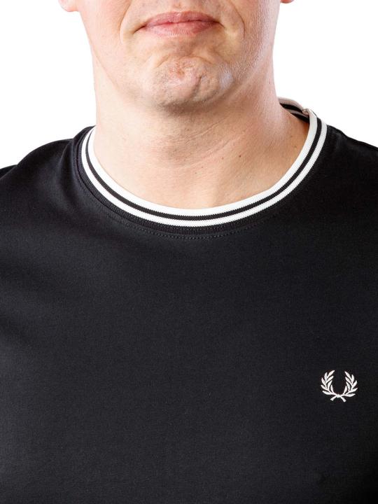 Immagine prodotto Fred Perry Maglietta con doppia punta nera (XXL)