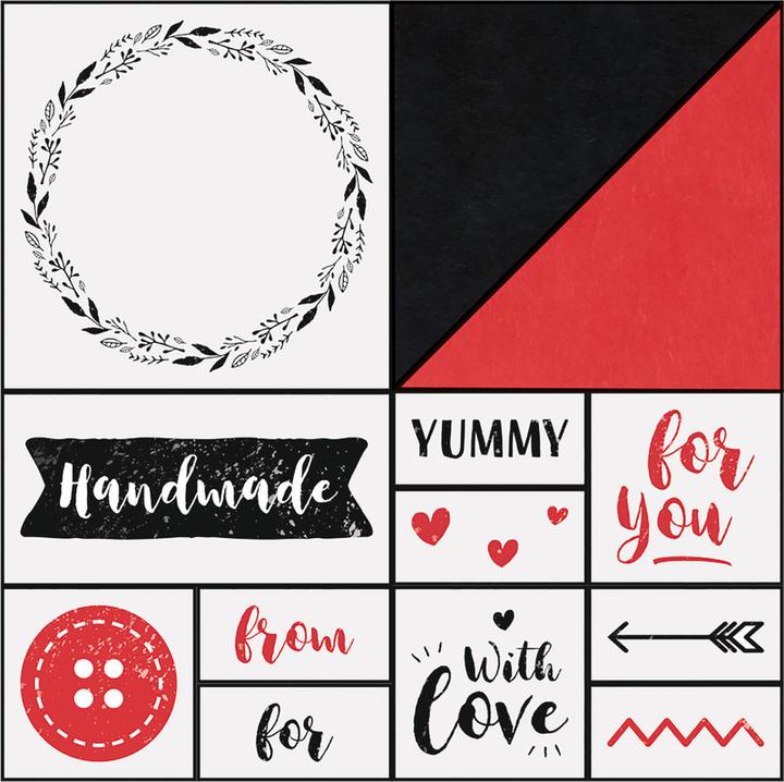 Produktbild Folia Stempelset Handmade