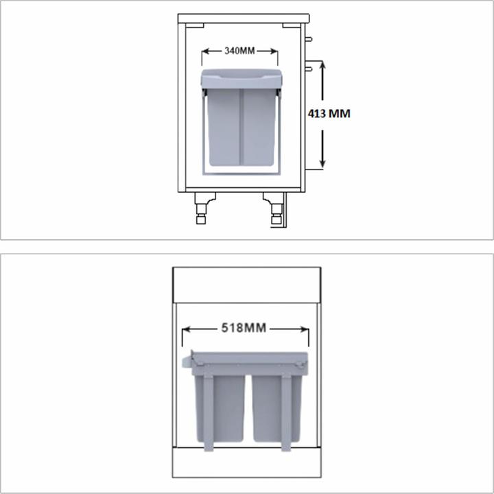 Produktbild Relaxdays Arbeitsbock (106 cm, 50 cm)