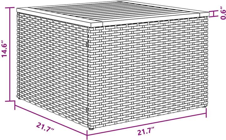 Actual product image vidaXL Outdoor-Sofagarnitur